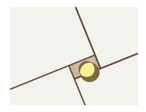 Custom Pine Cable-concealing Ceiling Molding with Burlap Centerpiece // [KI•NET•IC] NYC